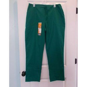 ScrubStar Women's Size Large Green Scrub Bottoms